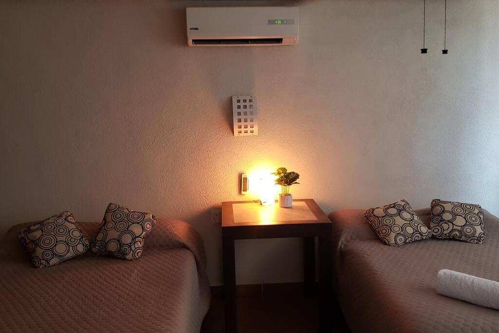 Departamento Grande Con 2 Recamaras Con Aire 5 Camas Wifi 115Mb, Cocina .Cochera Techada, #4 シウダー・バージェス エクステリア 写真